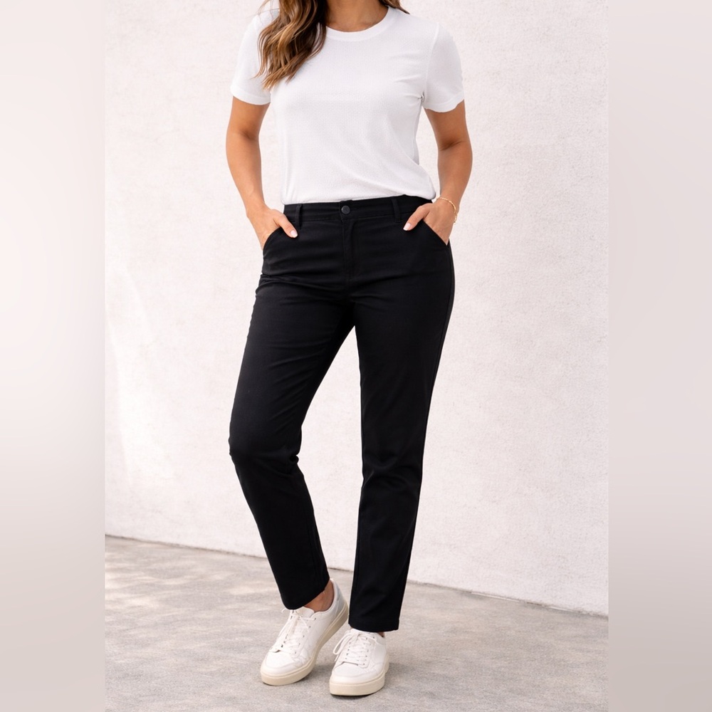 G-Star Raw Black Bronson Mid Skinny Chino WMN sz 26/32